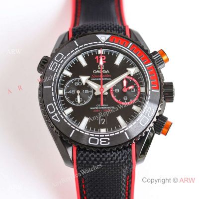 Swiss Grade Copy OMEGA Seamaster Volvo Ocean Race Deep Black Watch Cal 9900